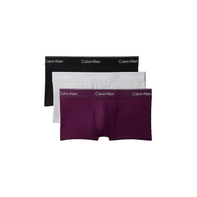 боксерки,мъжко,бельо,calvin,klein,lv00nb4389,trunk,low,rise,boxers,3,units,multicolor,(black,harbor,mist,dark,purple)