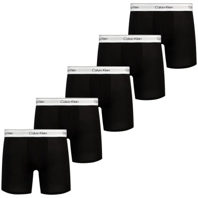 боксерки,мъжко,бельо,calvin,klein,lv00nb4395,boxers,5,units,black,(black)