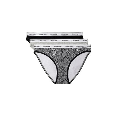 дамско,бельо,дамски,бикини,и,танкини,calvin,klein,lv00qd5207,panties,3,units,multicolor,(black,grey,heather,marble,snake)
