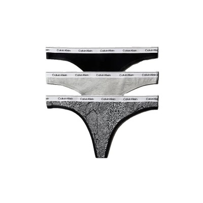 дамско,бельо,дамски,бикини,и,танкини,calvin,klein,lv00qd5209,thong,3,units,multicolor,(black,grey,heather,marble,snake)