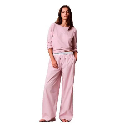 пижама,дамски,пижами,calvin,klein,lv00qs7638,pyjama,pink,(hawaii,orchid)