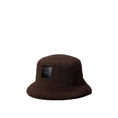 шапка,всички,шапки,calvin,klein,lv04f5097g,bucket,hat,brown,(delicioso)