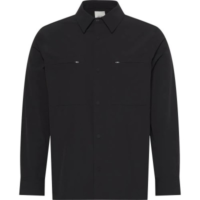 риза,с,дълъг,ръкав,дамски,ризи,мъжки,ризи,calvin,klein,lv04lh121g,oversize,long,sleeve,shirt,black,(black)