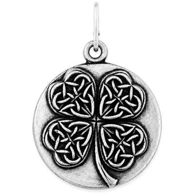 бижутерия,alex,and,ani,4,leaf,clover,charm,silver,(silver)