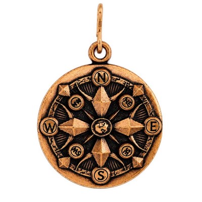 бижутерия,alex,and,ani,compass,charm,brown,(gold)