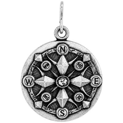 бижутерия,alex,and,ani,compass,just,charm,silver,(silver)
