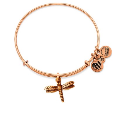 бижутерия,alex,and,ani,dragon,fly,bracelet,golden,(gold)