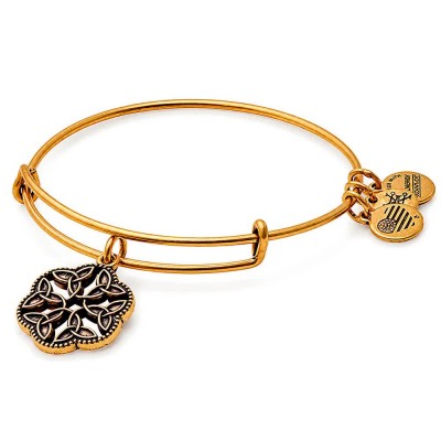 бижутерия,alex,and,ani,knot,iii,finish,wraps,bracelet,golden,(gold)