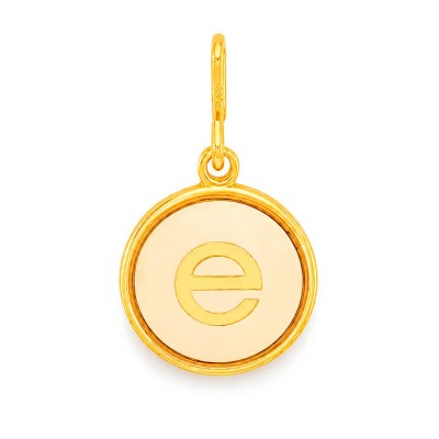 бижутерия,alex,and,ani,letter,e,charm,golden,(gold)
