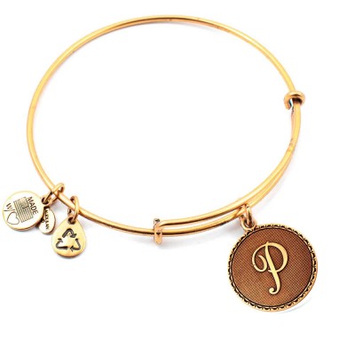 бижутерия,alex,and,ani,letter,p,bracelet,golden,(gold)