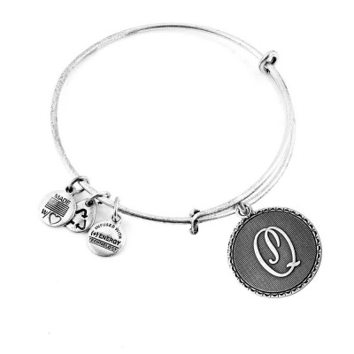 бижутерия,alex,and,ani,letter,q,bracelet,silver,(silver)