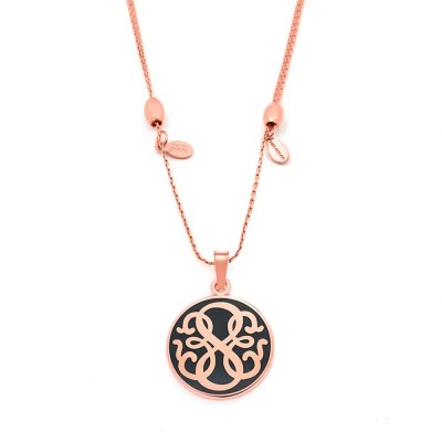 бижутерия,alex,and,ani,life,necklace,orange,(rose,gold)