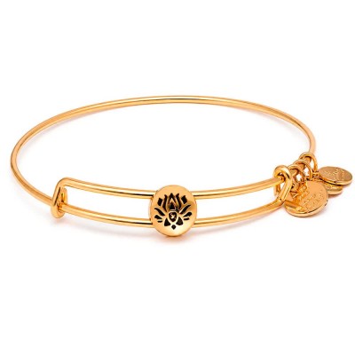 бижутерия,alex,and,ani,lotus,flower,bracelet,golden,(gold)