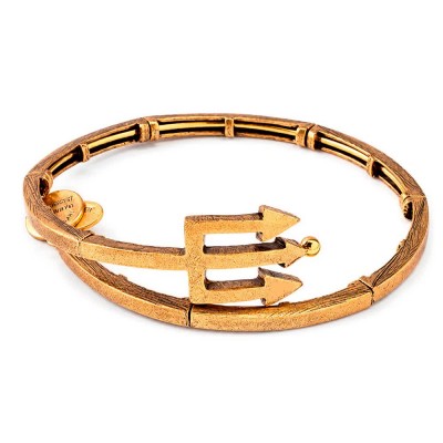 бижутерия,alex,and,ani,trident,bracelet,golden,(gold)