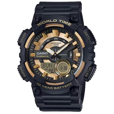 часовник,часовници,casio,aeq110bw9avdf,52.2mm,10atm,quartz,analog,digital,watch,golden,(black,golden,mineral)