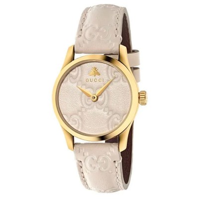 часовник,часовници,gucci,ya126580a,27mm,5atm,quartz,analogical,woman,watch,golden,(beige,beige,sapphire)