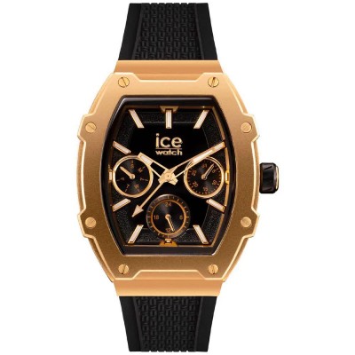 часовник,часовници,ice,watch,22866,35mm,5atm,quartz,analogical,woman,watch,golden,(black,flock,mineral)
