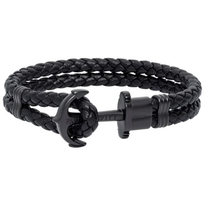 бижутерия,paul,hewitt,ph,l,b,b,m,16,17cm,bracelet,silver,(black)