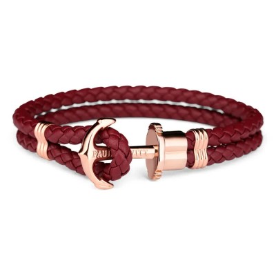 бижутерия,paul,hewitt,ph,l,r,db,m,16,17cm,bracelet,red,(red)