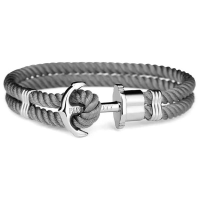 бижутерия,paul,hewitt,ph,n,s,gr,s,15,16cm,bracelet,silver,(grey)