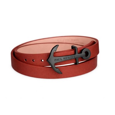 бижутерия,paul,hewitt,ph,wb,b,1m,bracelet,red,(brown)
