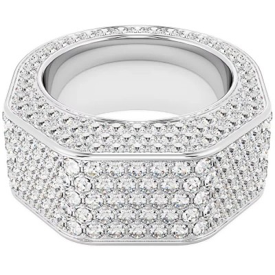 бижутерия,swarovski,5651365,ring,silver,(silver)