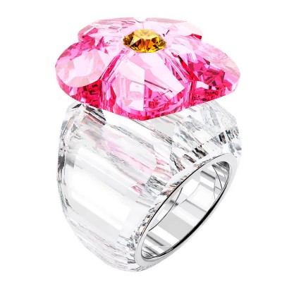 бижутерия,swarovski,5652458,ring,pink,(pink)
