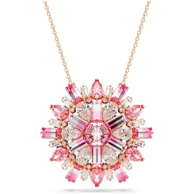 бижутерия,swarovski,idyllia,pend,big,necklace,pink,(pink)