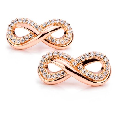 бижутерия,swarovski,if,hyperbola,earrings,golden,(pink)
