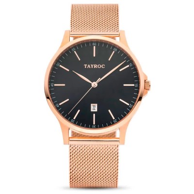 часовник,часовници,tayroc,txm109,40mm,quartz,analogical,watch,golden,(pink,black,mineral)
