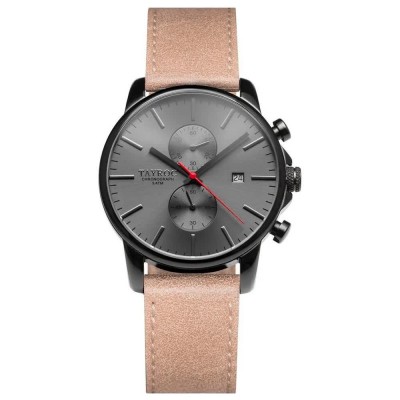 часовник,часовници,tayroc,txm093,42mm,5atm,quartz,analogical,watch,brown,(brown,grey,mineral)