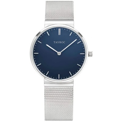 часовник,часовници,tayroc,ty142,42mm,quartz,analogical,watch,silver,(grey,blue,mineral)