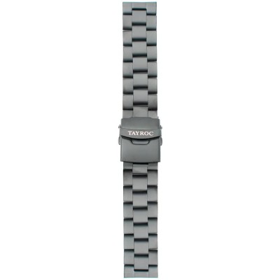 електро,tayroc,ty89,stainless,steel,strap,silver,(black)