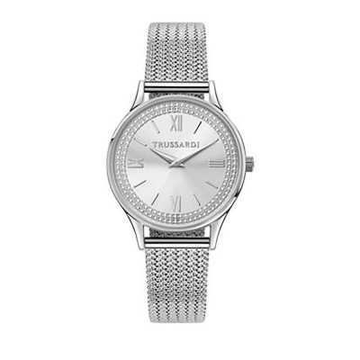 часовник,часовници,trussardi,r2453152509,34mm,5atm,quartz,analogical,woman,watch,silver,(grey,grey,mineral)
