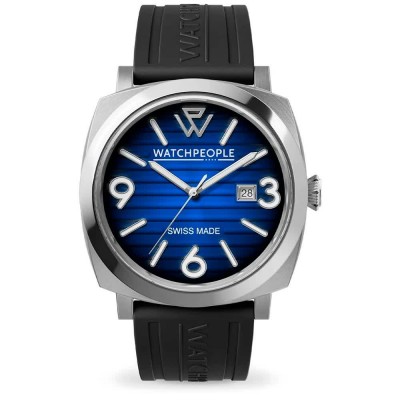 часовник,часовници,watchpeople,700990,45mm,10atm,quartz,analogical,woman,watch,silver,(black,blue,mineral)