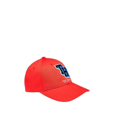 юношеска,шапка,всички,шапки,tommy,hilfiger,ka0ka00098,junior,cap,red,orange,(red,glare)