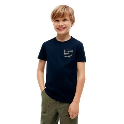 тениска,мъжки,тениски,дамски,тениски,tommy,hilfiger,kb0kb10590,short,sleeve,t,shirt,blue,(dark,night,navy)