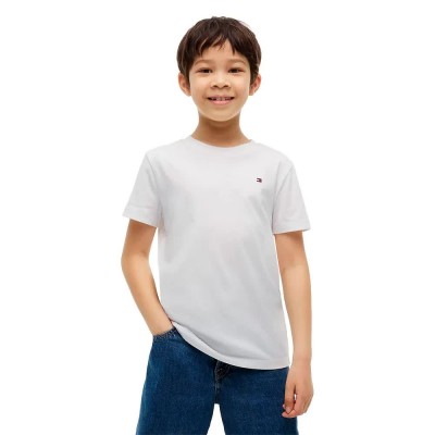 тениска,мъжки,тениски,дамски,тениски,tommy,hilfiger,kb0kb10591,short,sleeve,t,shirt,white,(white)