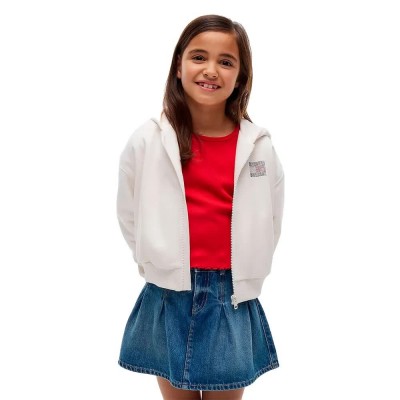 блуза,детски,блузи,tommy,hilfiger,kg0kg09443,full,zip,sweatshirt,white,(ancient,white)