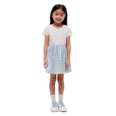 рокля,дамски,поли,и,рокли,tommy,hilfiger,kg0kg09546,short,sleeve,short,dress,blue,(breezy,blue)