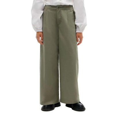 панталони,мъжки,панталони,дамски,панталони,tommy,hilfiger,kg0kg09717,wide,leg,pants,green,(green)