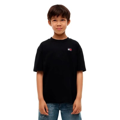 тениска,мъжки,тениски,дамски,тениски,tommy,hilfiger,ks0ks00756,short,sleeve,t,shirt,black,(black)