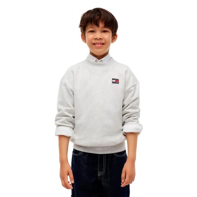 блуза,детски,блузи,tommy,hilfiger,ks0ks00757,sweatshirt,grey,(grey,heather)