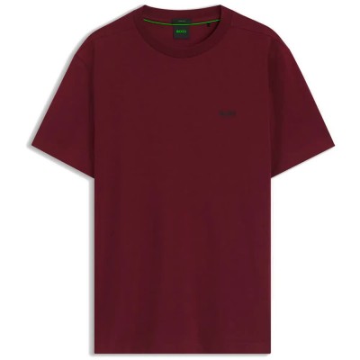 тениска,мъжки,тениски,дамски,тениски,boss,50506373,green,short,sleeve,t,shirt,red,(dark,pink)