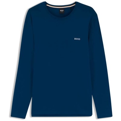 тениска,мъжки,тениски,дамски,тениски,boss,mix&match,10259900,long,sleeve,t,shirt,blue,(turquoise,aqua)
