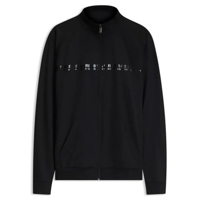 блуза,мъжки,пуловери,boss,authentic,10269562,full,zip,sweatshirt,black,(black)