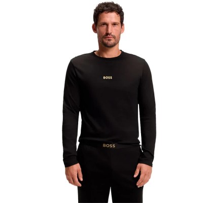 пижама,мъжки,пижами,boss,50571089,long,sleeve,pyjama,black,(black)