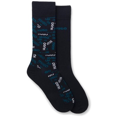 чорапи,мъжки,чорапи,дамски,чорапи,hugo,50568556,red,socks,2,pairs,blue,(dark,blue)