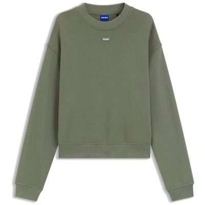 блуза,дамски,блузи,hugo,delessa,1,10249110,blue,sweatshirt,green,(open,green)