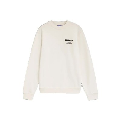 блуза,мъжки,пуловери,hugo,nespon,10283345,blue,sweatshirt,white,(open,white)